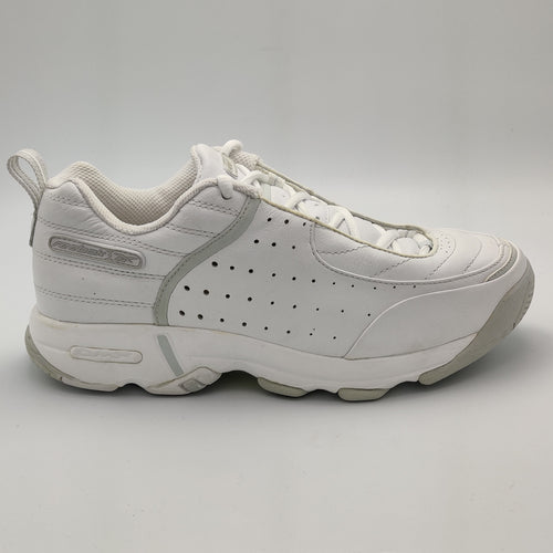 Reebok Womens Stadium Court DMX Cushioned Tennis Shoes - White - UK 4.5