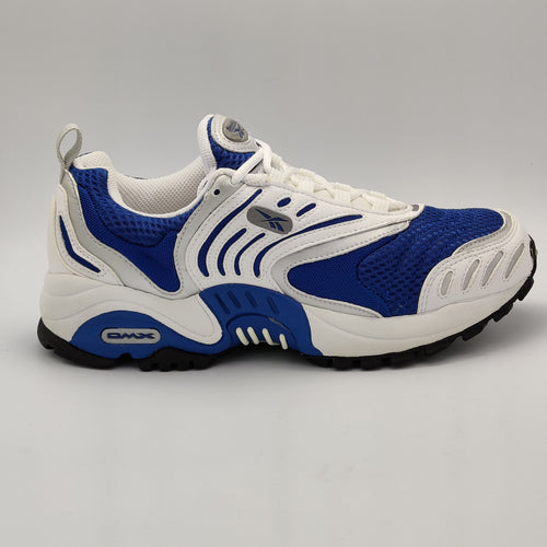 Reebok Womens Storm DMX Cyshioned Running Shoes - White/Blue - UK 4.5