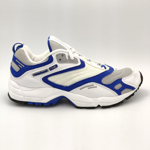 Reebok Womens Cyclone DMX Cushioned Running Shoes - White/Blue - UK 4.5