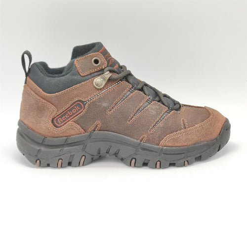 Reebok Infants Switch Back Leather Walking Boots - Brown - UK K12.5