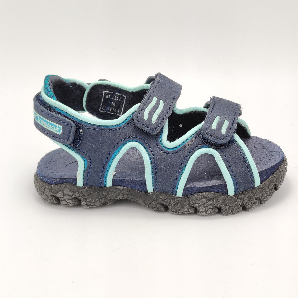 Reebok Infant Cushioned Lightweight Sandals - Navy - UK K3.5