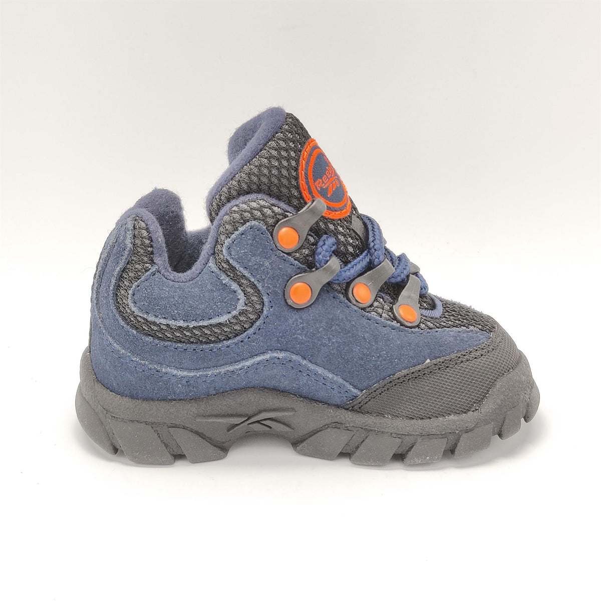 Reebok Infant Tundra Cushioned Retro Walking Boots - Blue - UK K3.5