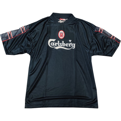 Liverpool Mens Retro Original Mid 90's Short Sleeved T-Shirt - Large