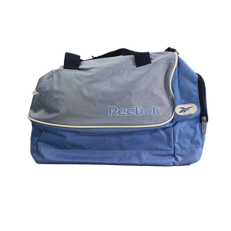 Reebok Unisex Contrast Small Holdall Bag - Blue/Grey