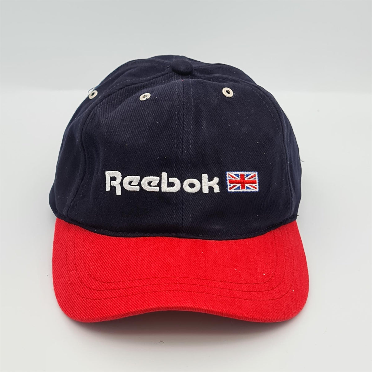 Reebok Unisex Classic Flag Contrast Adjustable Cap - Navy/Red