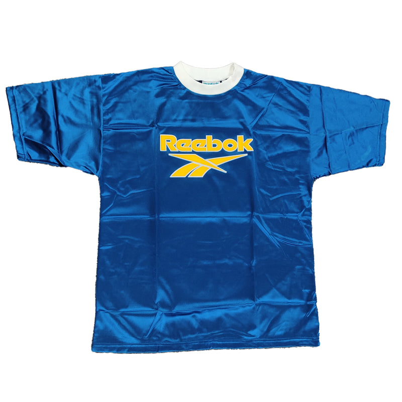 Reebok Mens Clearance Big Logo Crew T-Shirt - Medium