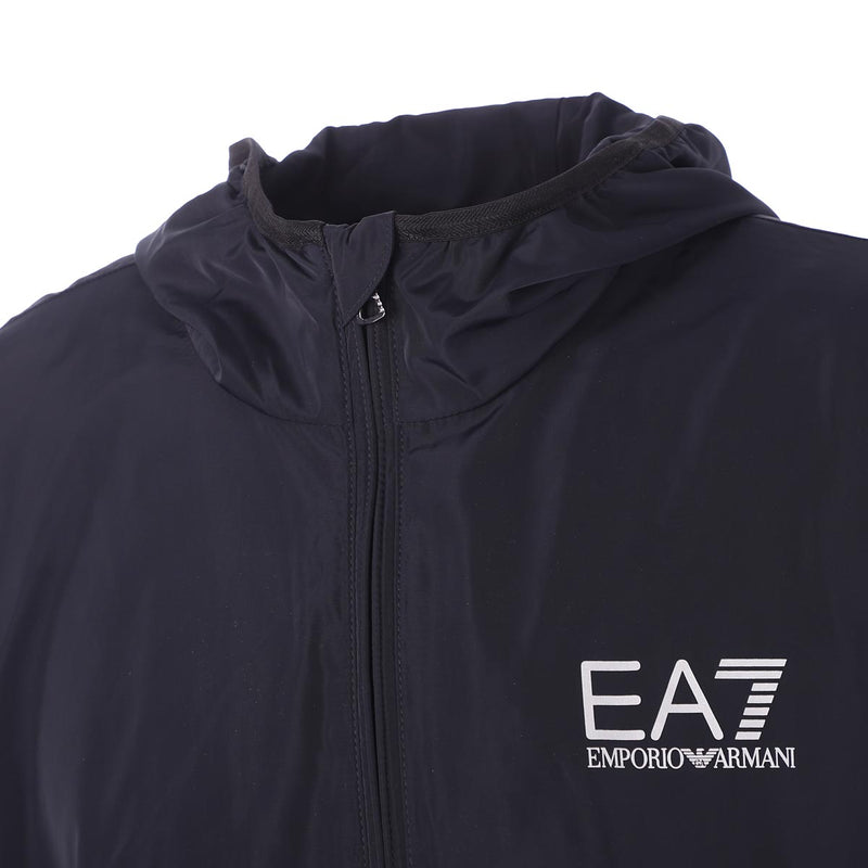Emporio Armani EA7 Mens Lightweight Hooded Windbreaker Jacket 8NPB04-PNN7Z