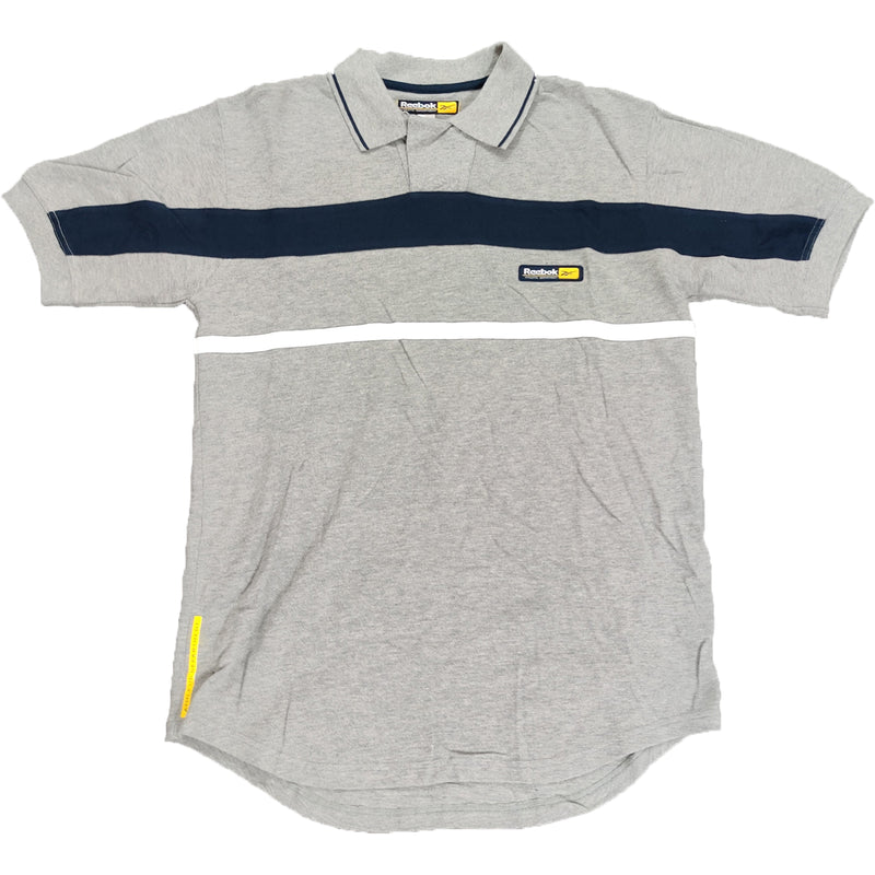 Reebok Mens Clearance 2 Line Polo Shirt - Medium