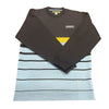 Reebok Mens Athletic Striped Sweatshirt 35 - RRP £39.99