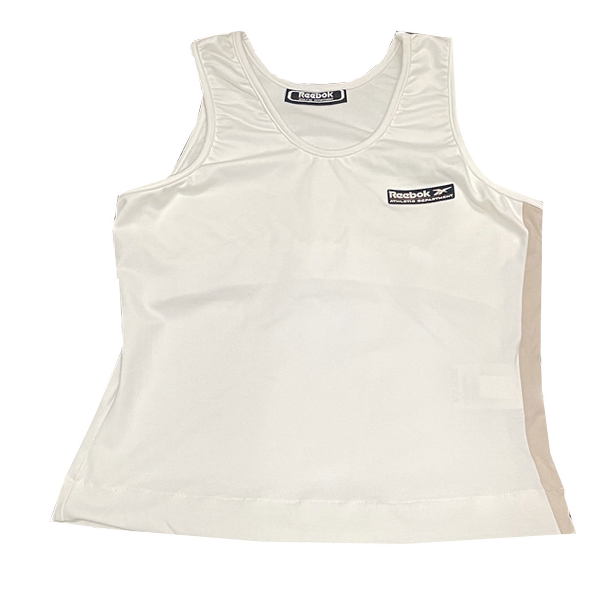 Reebok Womens Athletic Sports Vest - White - UK Size 12