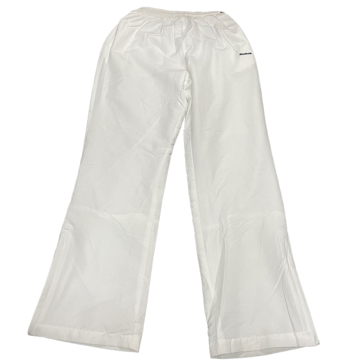 Reebok Womens Classic Essentials Track Pants - White - UK Size 12