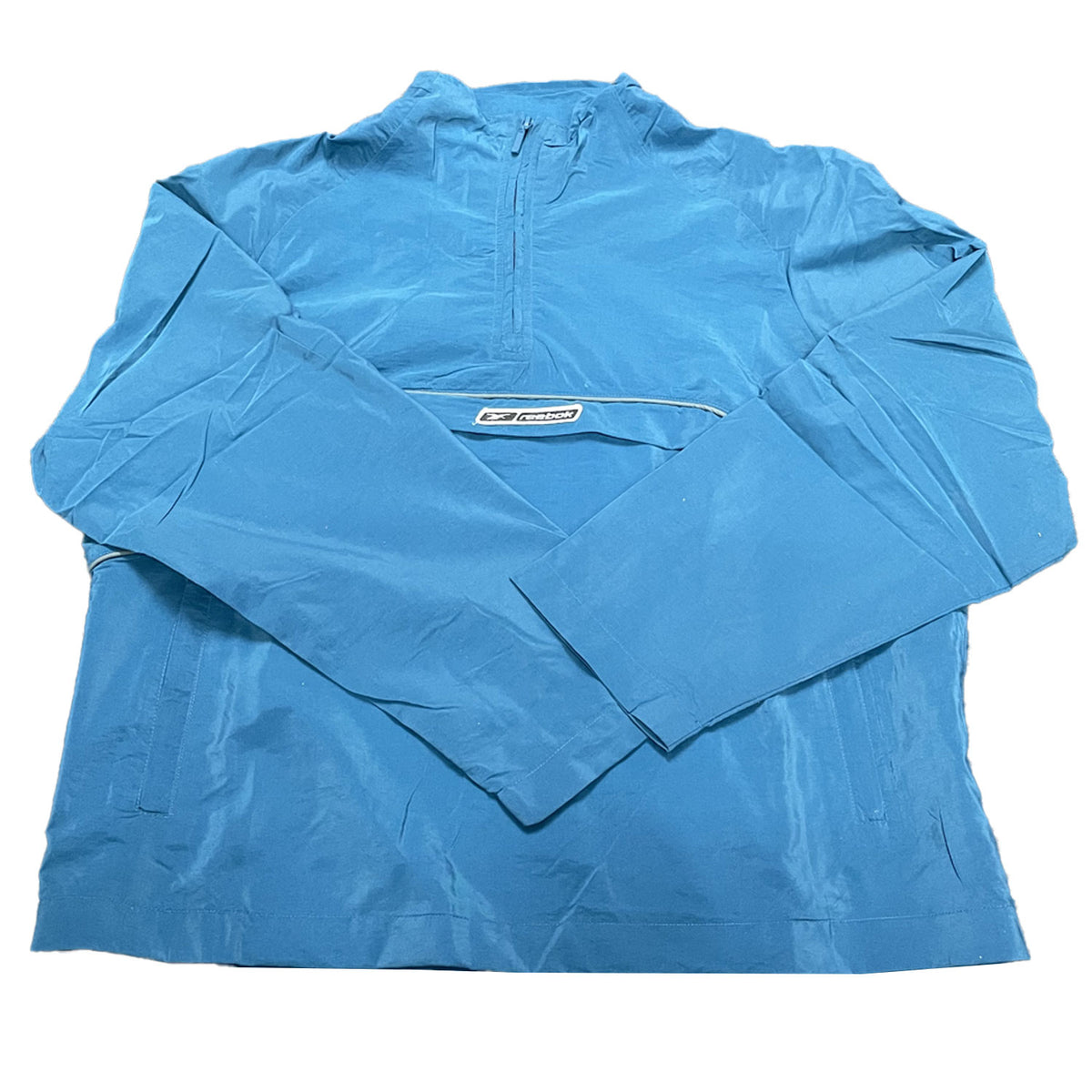 Reebok Women Athletics 1/4 Zip Track Jacket - Blue - UK Size 12