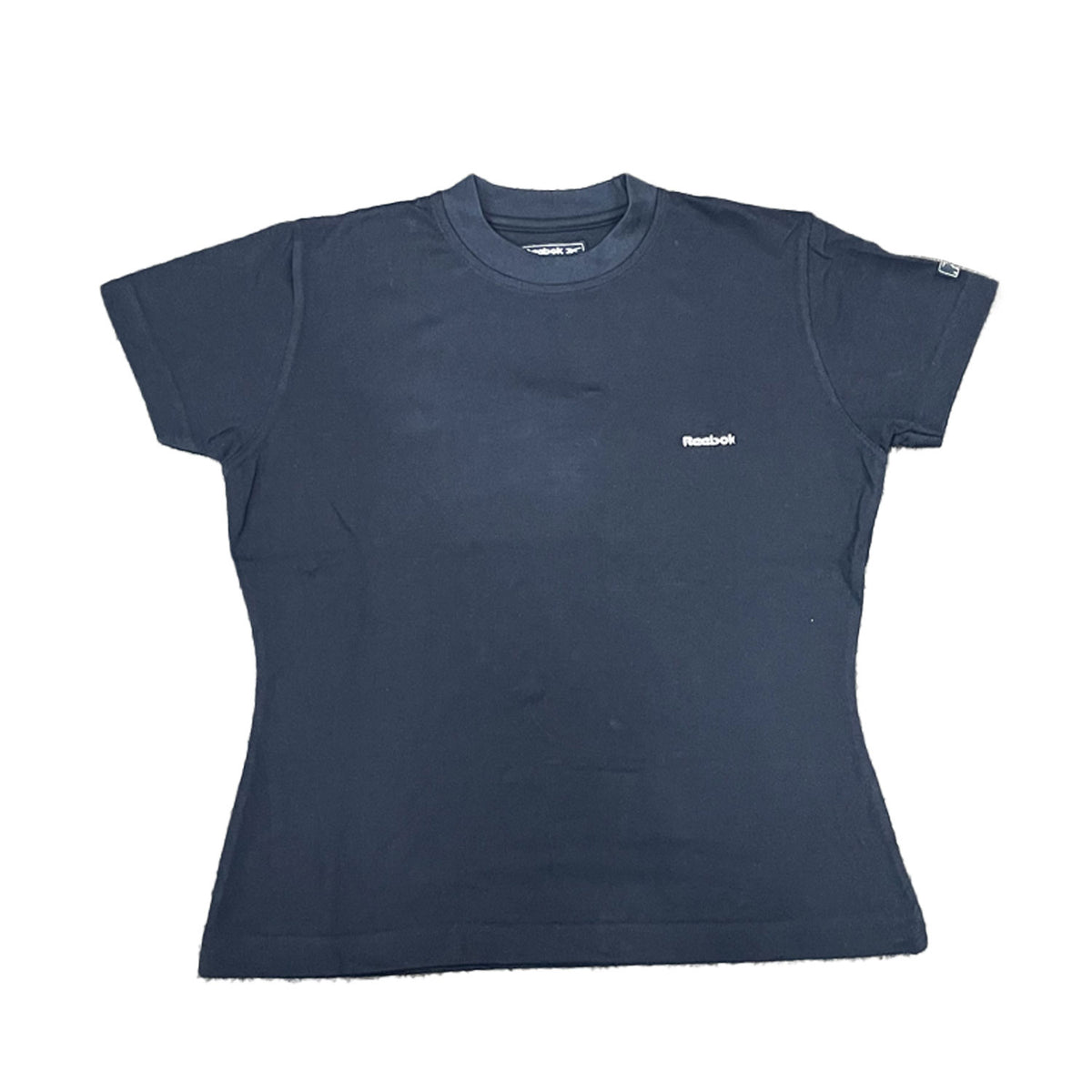 Reebok Womens Freestyle Athletics T-Shirt - Navy - UK Size 12
