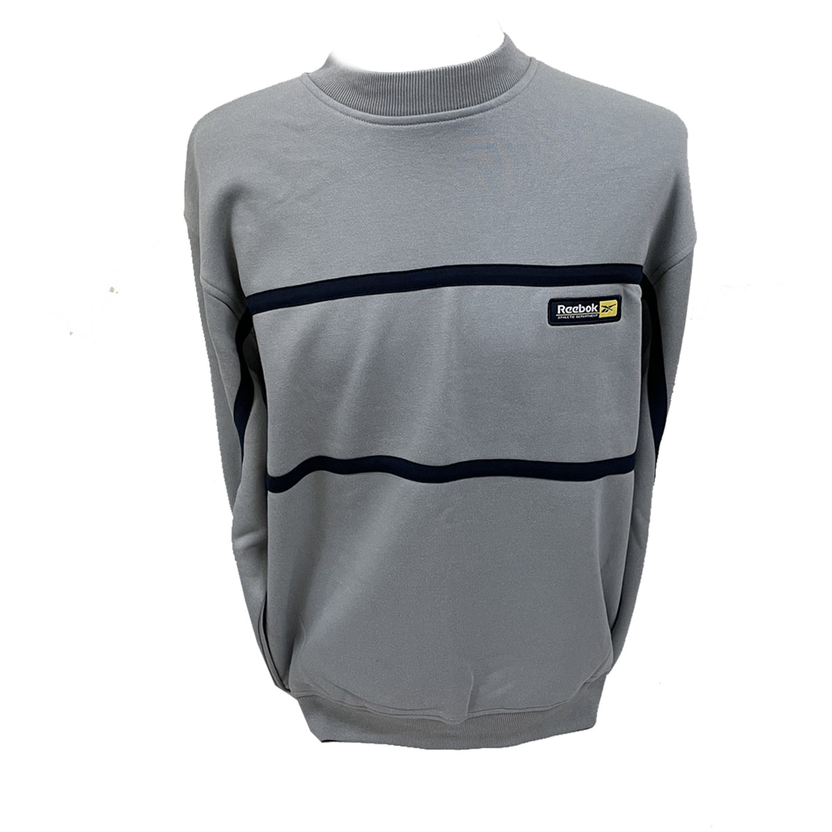 Reebok Original Mens Classic Striped Athletic Department Sweatshirt