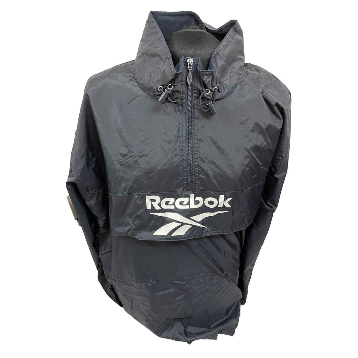 Reebok Original Mens Clearance Large Logo 1/4 Length Zip Jacket