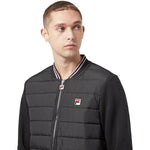 FILA Mens Marco F21MH004 Puffer Jacket With Knitted Back & Sleeves