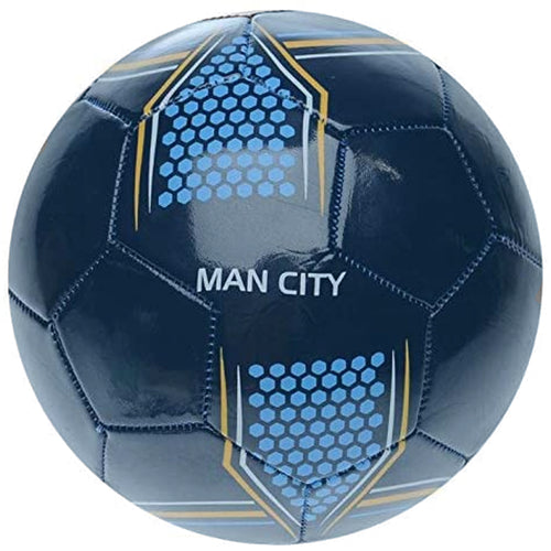 Manchester City FC Velocity Size 5 Football - Blue
