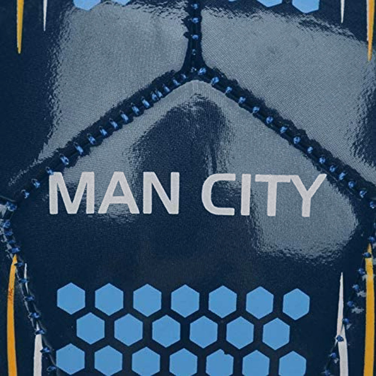 Manchester City FC Velocity Size 5 Football - Blue