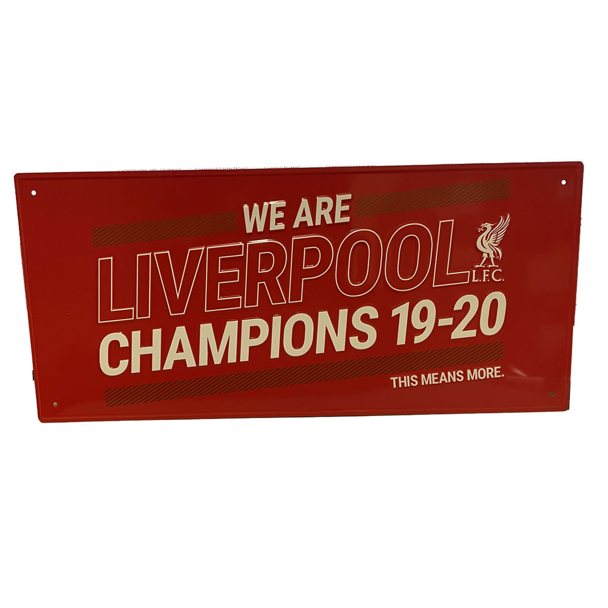 Liverpool F.C We Are The Champions 19-20 Sign