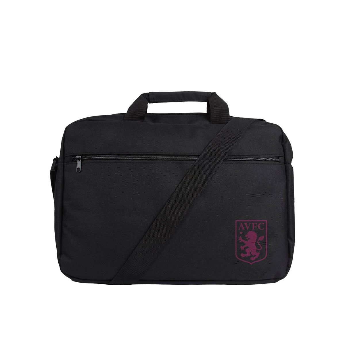 Aston Villa FC Black Recycled Messenger Bag