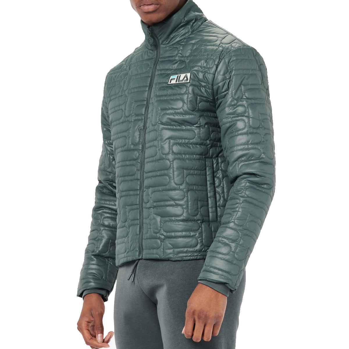 Fila Mens LM037967 F Quilted Jacket - Green