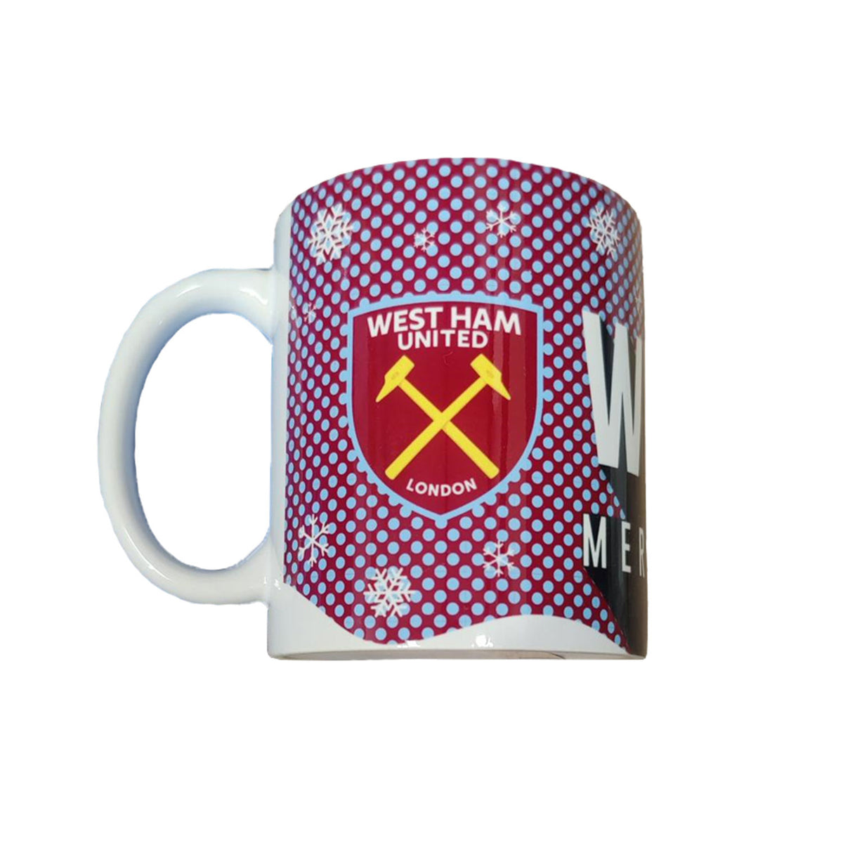West Ham FC Christmas 11oz Mug