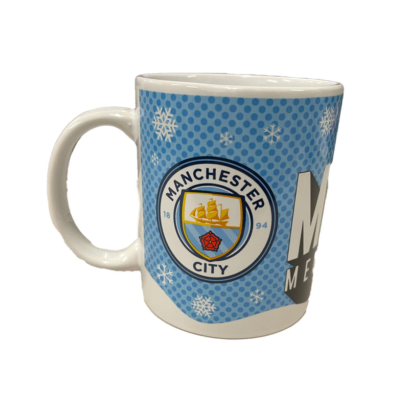 Manchester City Fc Christmas 11oz Mug