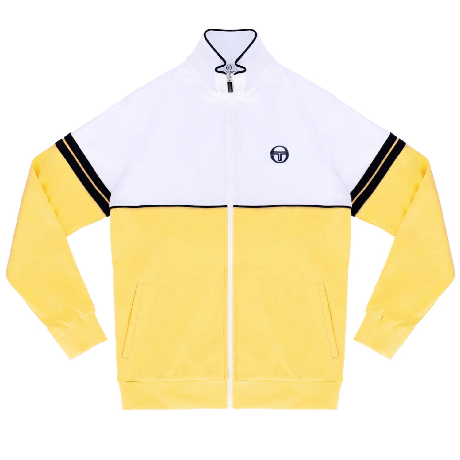 Sergio tacchini cheap track top yellow