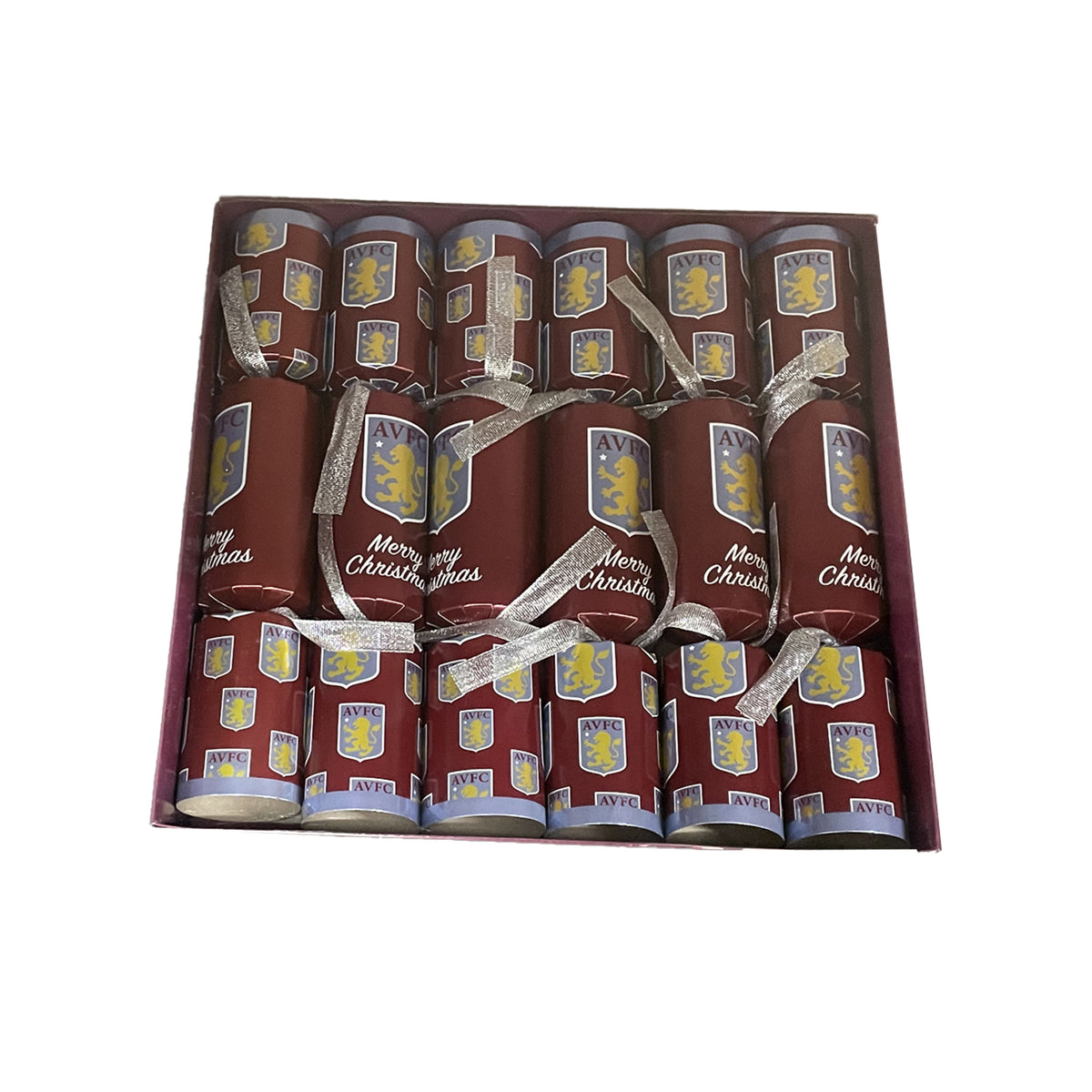 Aston Villa FC 6 Pack Crackers